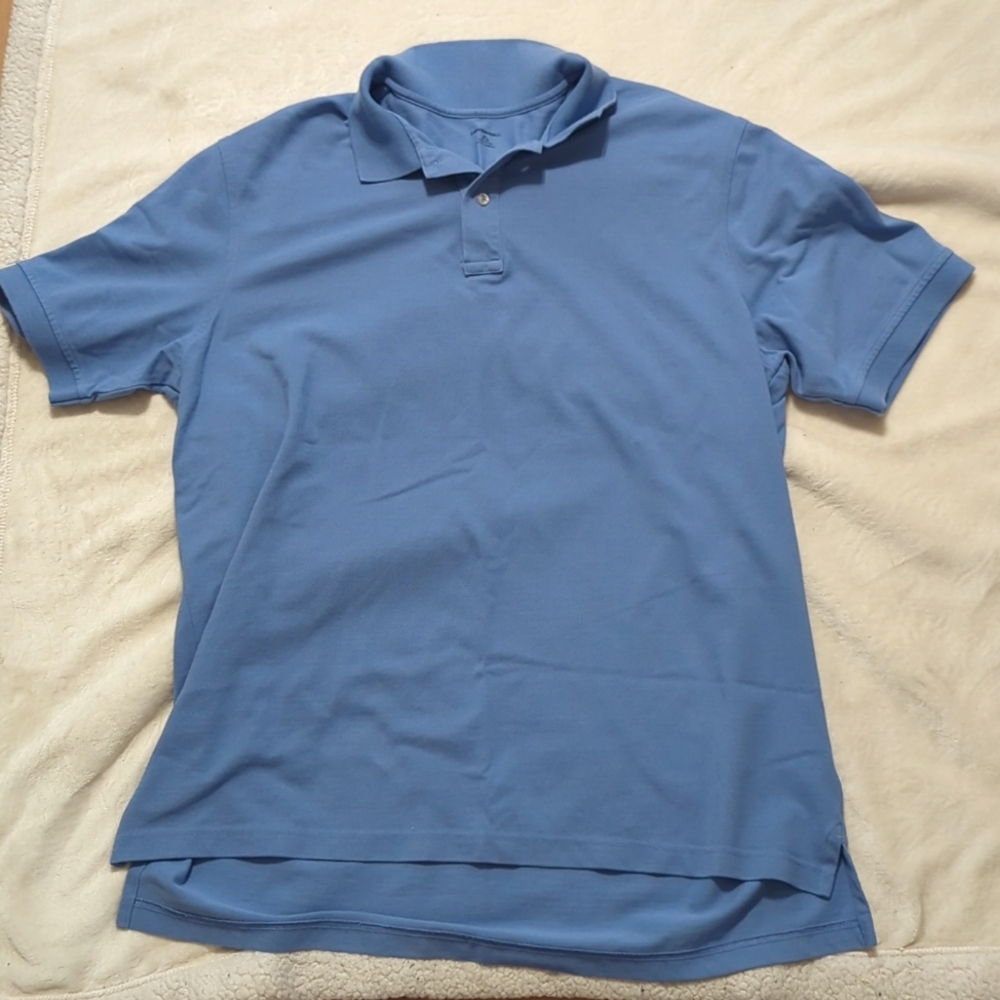 Lands' End men's Blue polo shirt XL